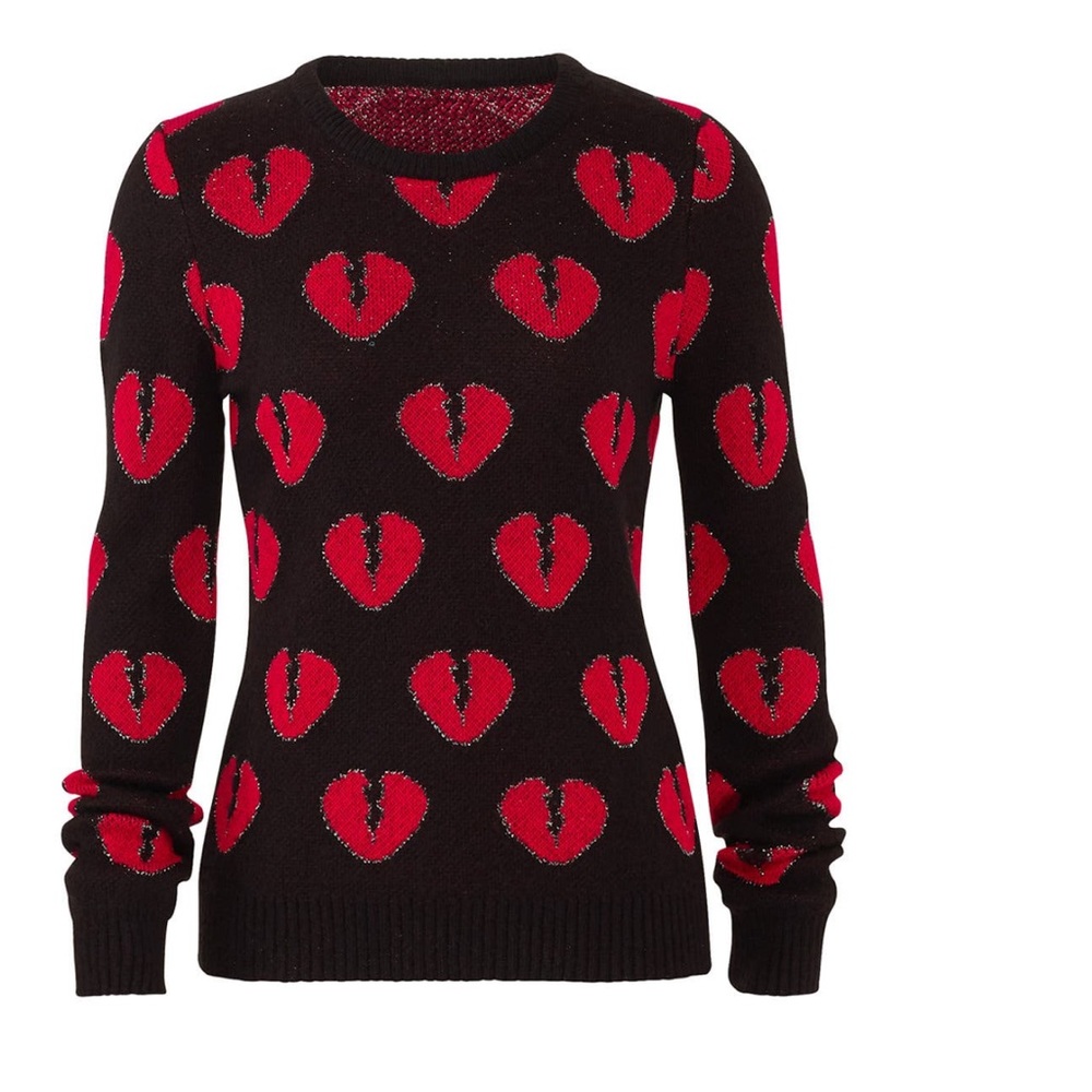 Deby Debo Heartbreak sweater Size L